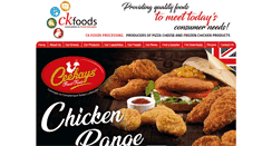 Desktop Screenshot of ck-foods.com